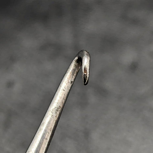 米国アンティーク ゴーハム 純銀ハンドル ボタンフック